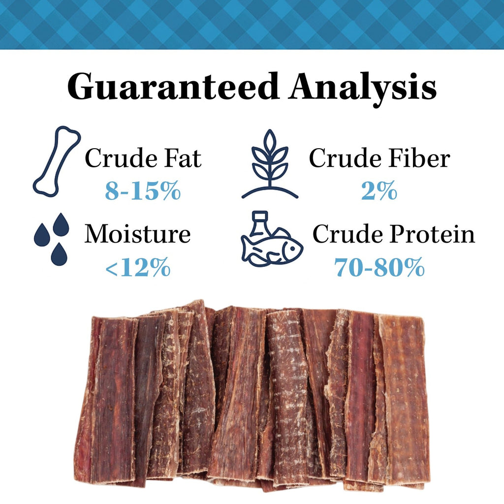 Country Living 6” Gullet Flats Dog Treats – 20 Count Bag – All - Natural Beef Esophagus Chews – High - Protein, Easily Digestible, Single - Ingredient Dog Treats – Grain - Free & Long - Lasting - Mac's Got More