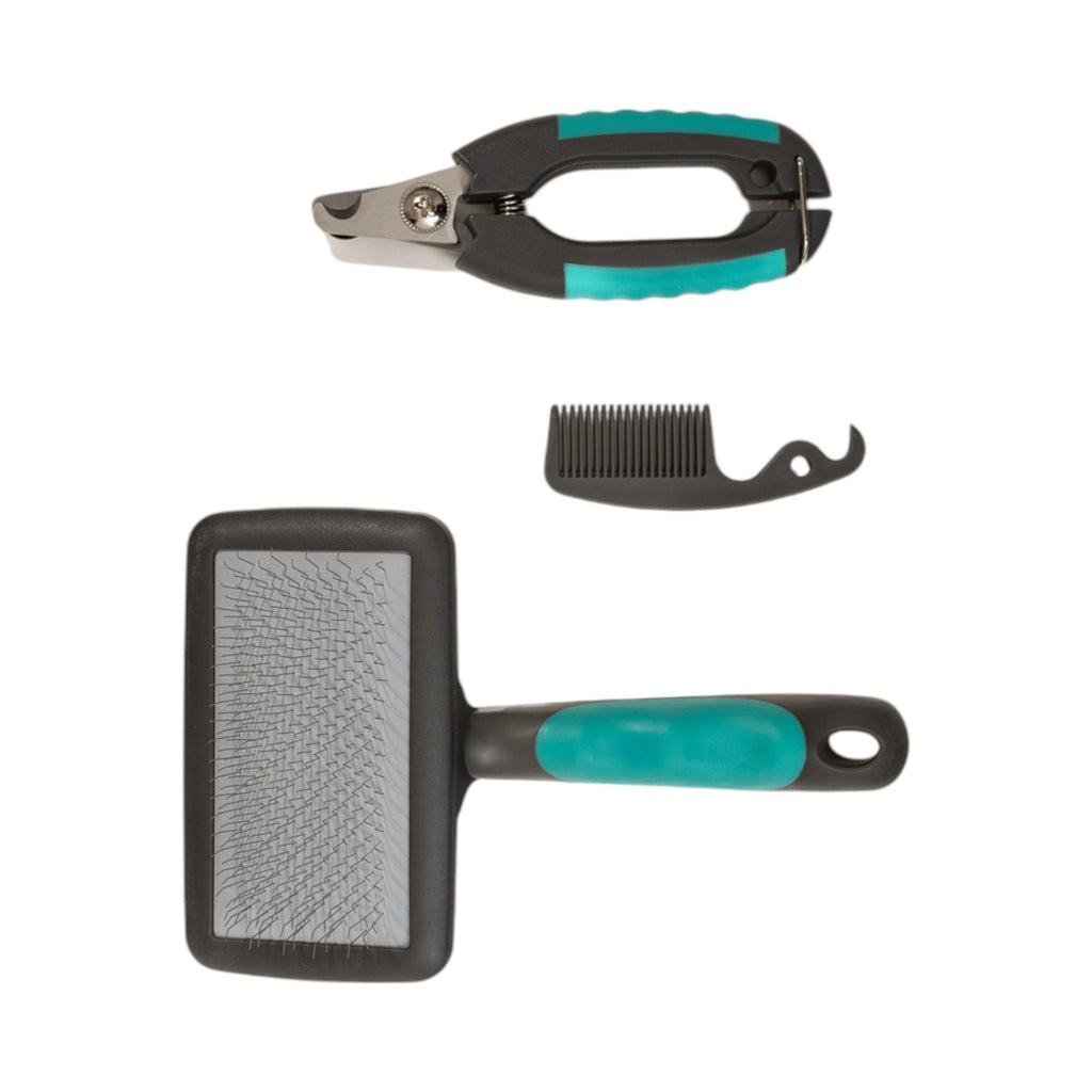 Country Living All - in - One 3 - Piece Dog Grooming Kit for a Healthy and Well - Groomed Pet - Mac's Got More