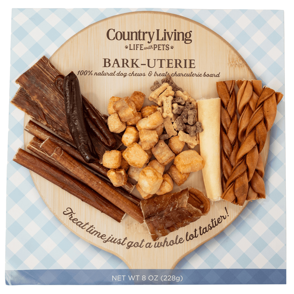 Country Living Bark - Uterie Board – Charcuterie - Inspired Natural Dog Treats Variety | Single - Ingredient, High - Protein, Grain - Free | All Breeds & Sizes - Mac's Got More