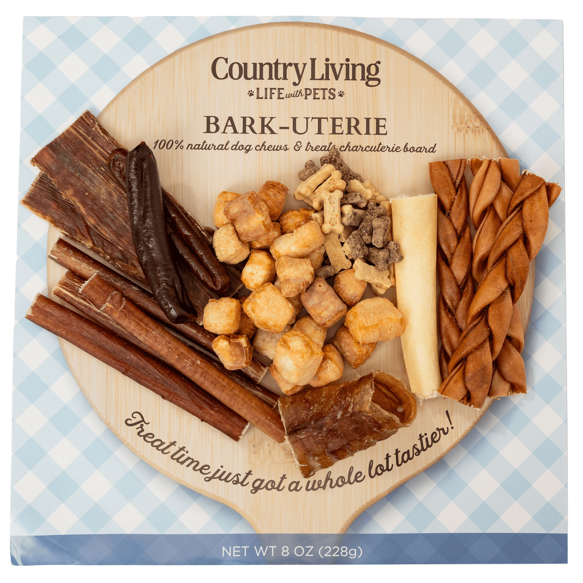 Country Living Bark - Uterie Board – Charcuterie - Inspired Natural Dog Treats Variety | Single - Ingredient, High - Protein, Grain - Free | All Breeds & Sizes - Mac's Got More