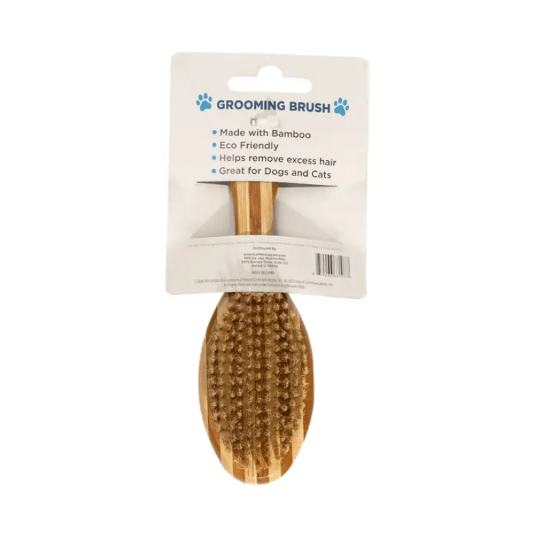 Country Living Dual - Sided Natural Wood Dog Brush - Ergonomic, Durable & Versatile - Mac's Got More
