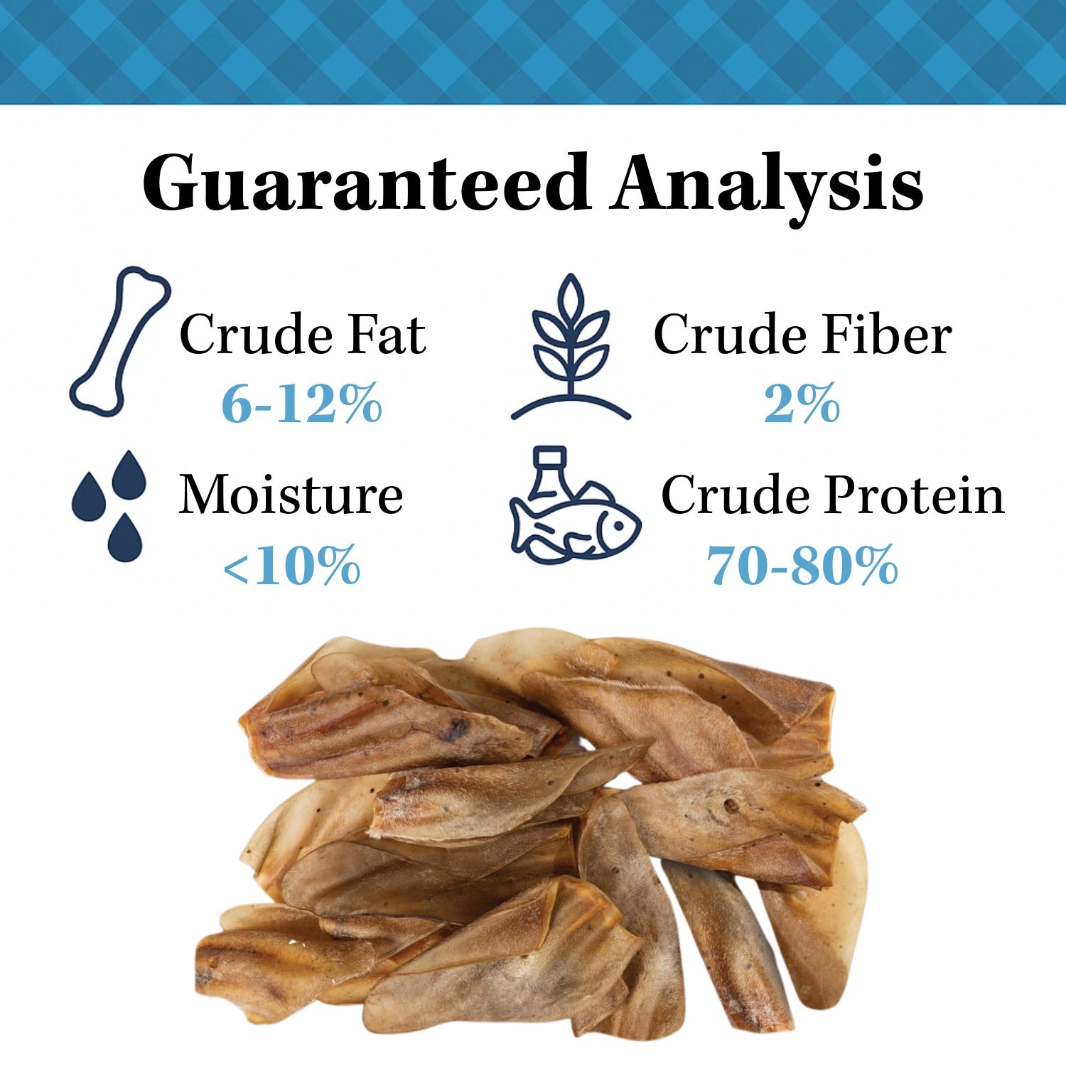 Country Living Natural Cow Ears Dog Chews – 10 Count Bag – All - Natural, Single - Ingredient, Long - Lasting Dog Chews – High - Protein, Low - Fat, Rawhide - Free – Supports Dental Health - Mac's Got More