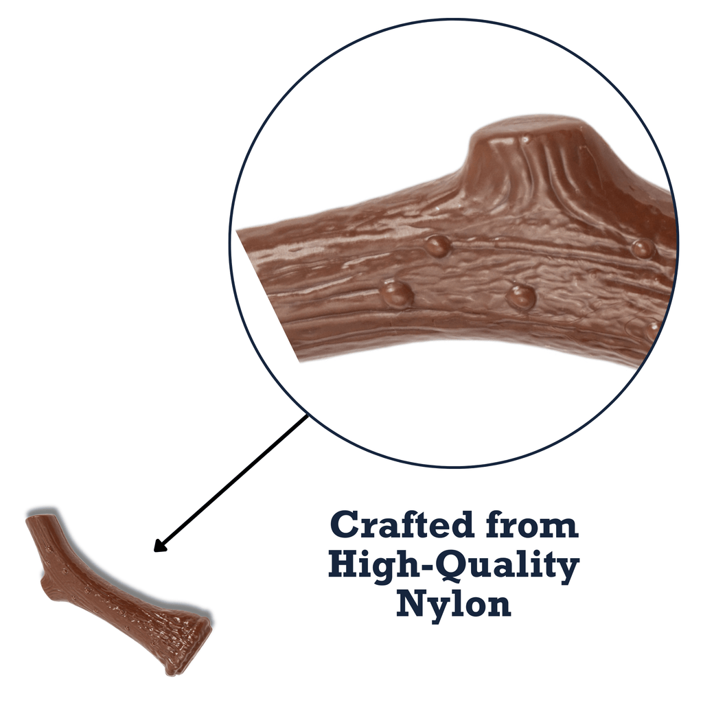 Country Living Nylon Antler Dog Chew Toy – with Natural Chicken Flavor - Mac's Got More