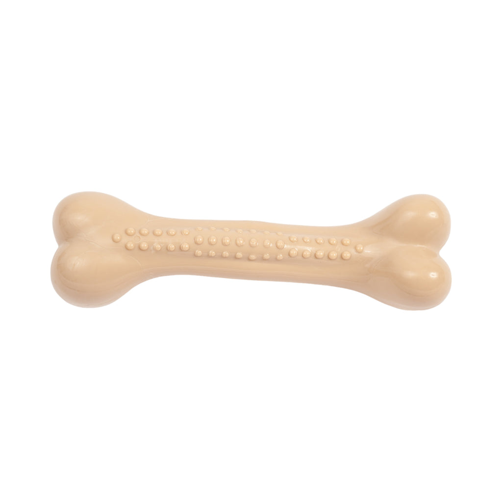 Country Living Nylon Chew Bone Toy for Dogs (Chicken - Flavored), Ideal for Heavy Chewers - Mac's Got More