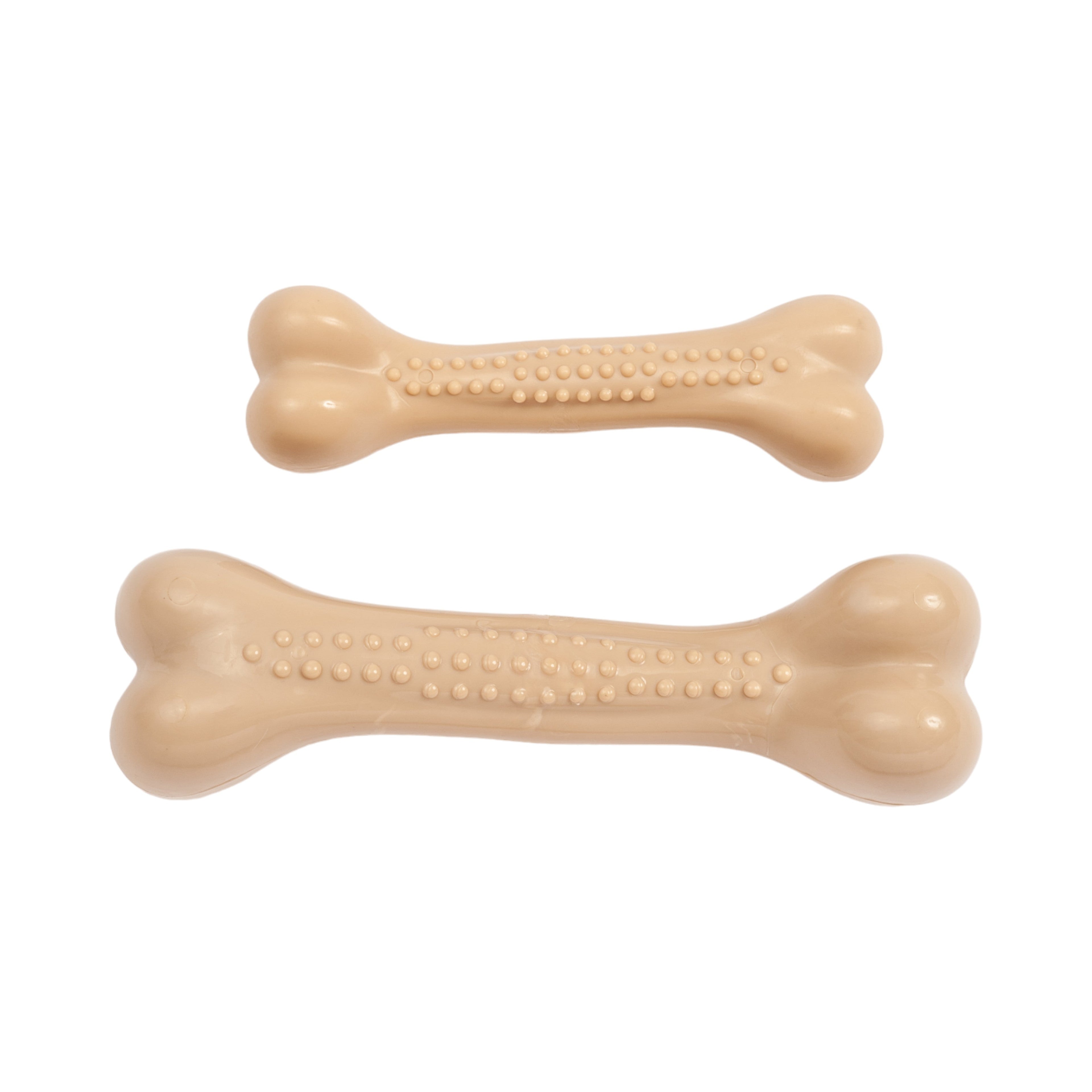 Country Living Nylon Chew Bone Toy for Dogs (Chicken - Flavored), Ideal for Heavy Chewers - Mac's Got More