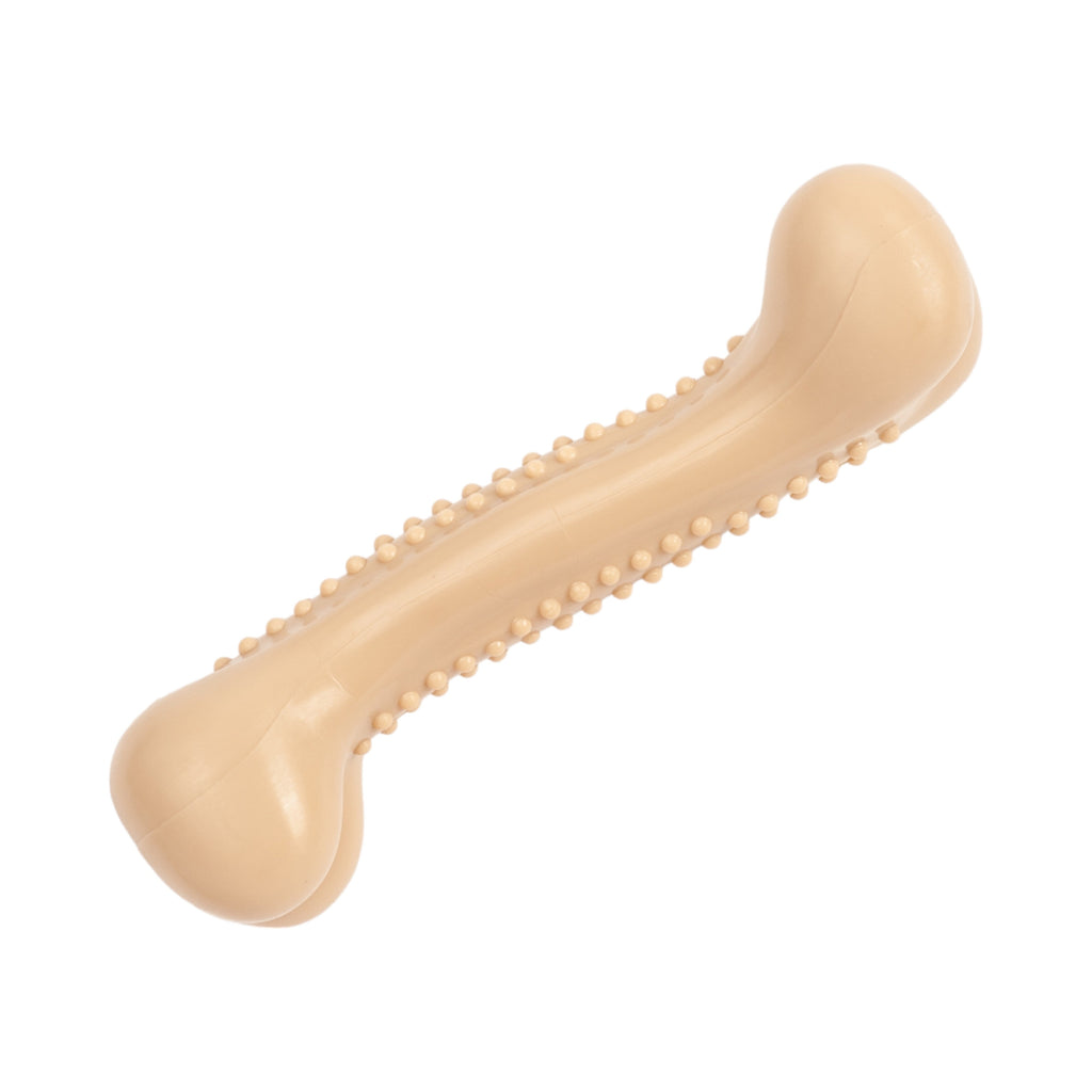 Country Living Nylon Chew Bone Toy for Dogs (Chicken - Flavored), Ideal for Heavy Chewers - Mac's Got More