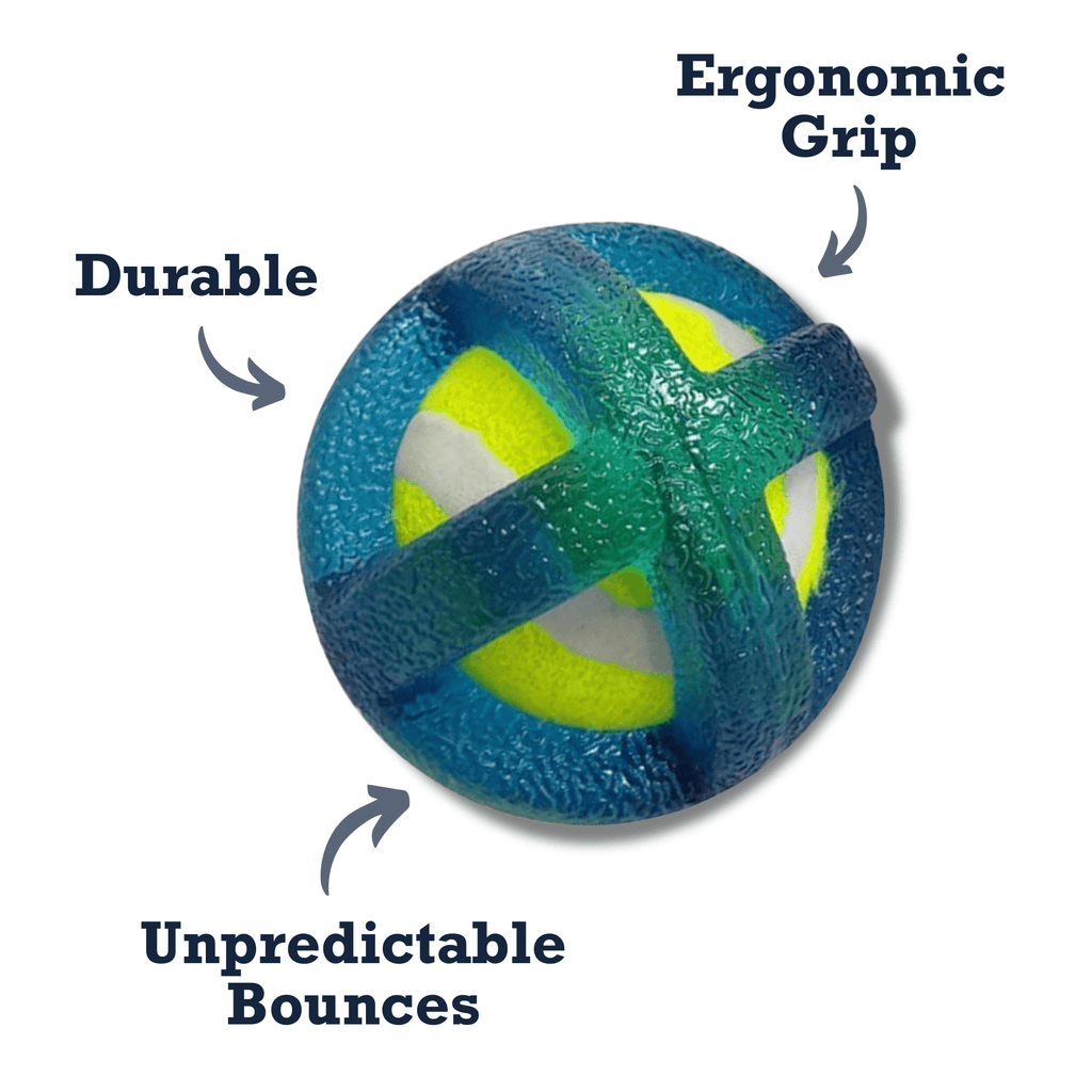 Country Living TPR - Coated Agility Tennis Ball Dog Toy – Durable & Pet - Safe - Mac's Got More