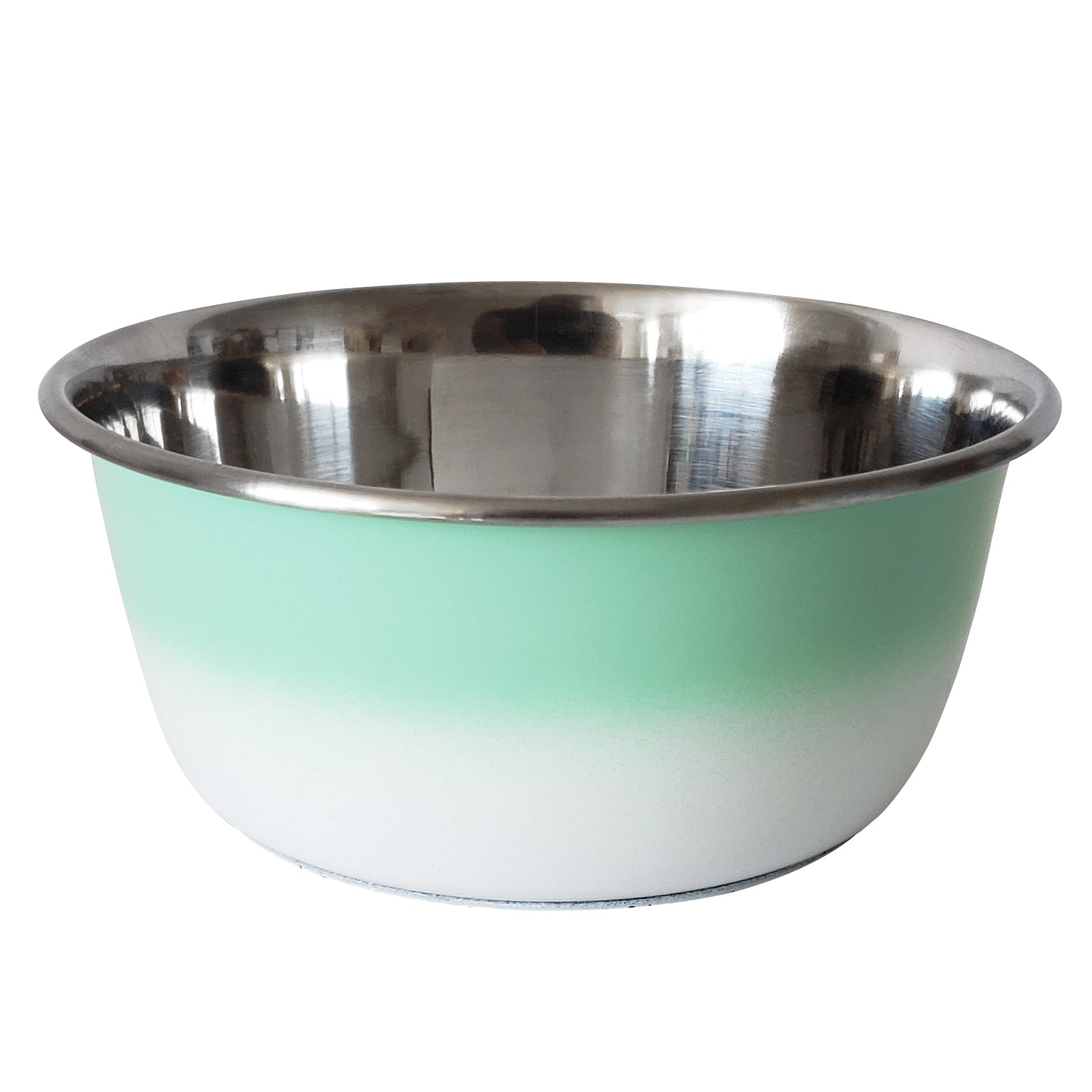 Deep Dog Bowl – Stainless Steel Bowl, Ideal for Small, Medium & Large Dogs – Mint Green - Mac's Got More