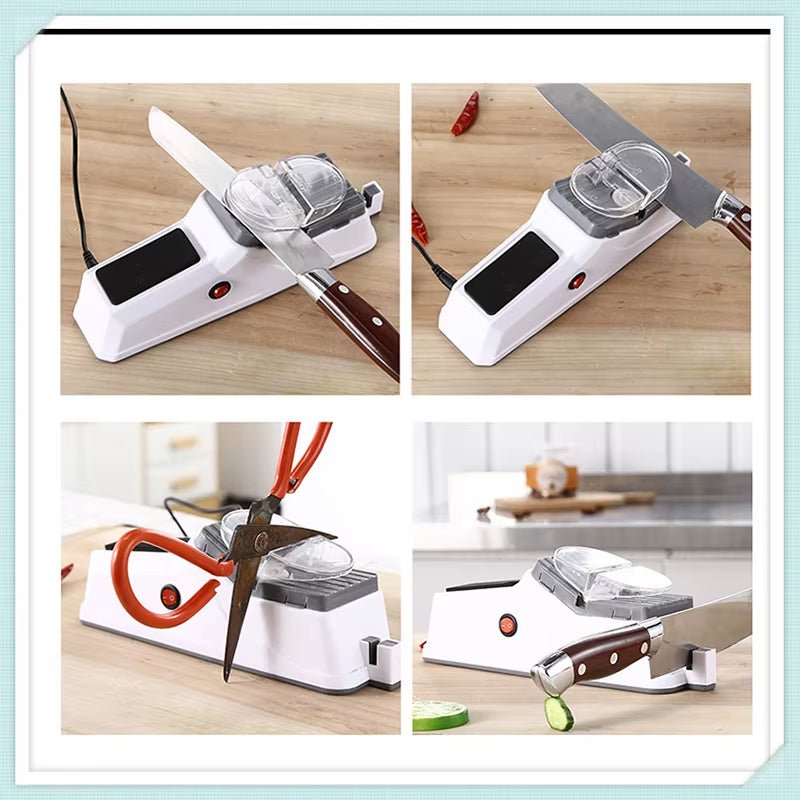 Electric Knife & Scissor Sharpener – Fast, Safe, and Effortless Precision - Mac's Got More