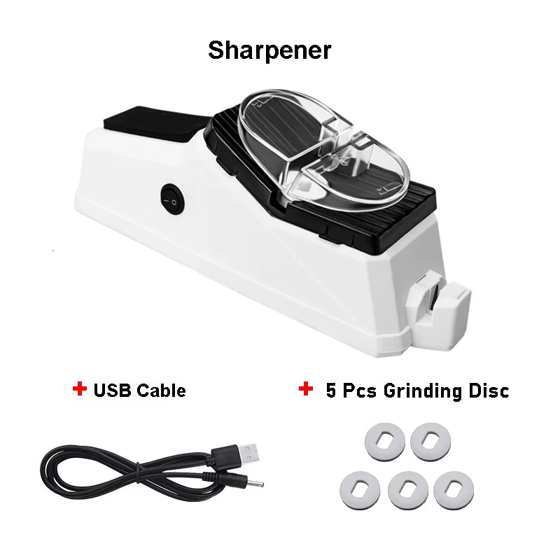 Electric Knife & Scissor Sharpener – Fast, Safe, and Effortless Precision - Mac's Got More