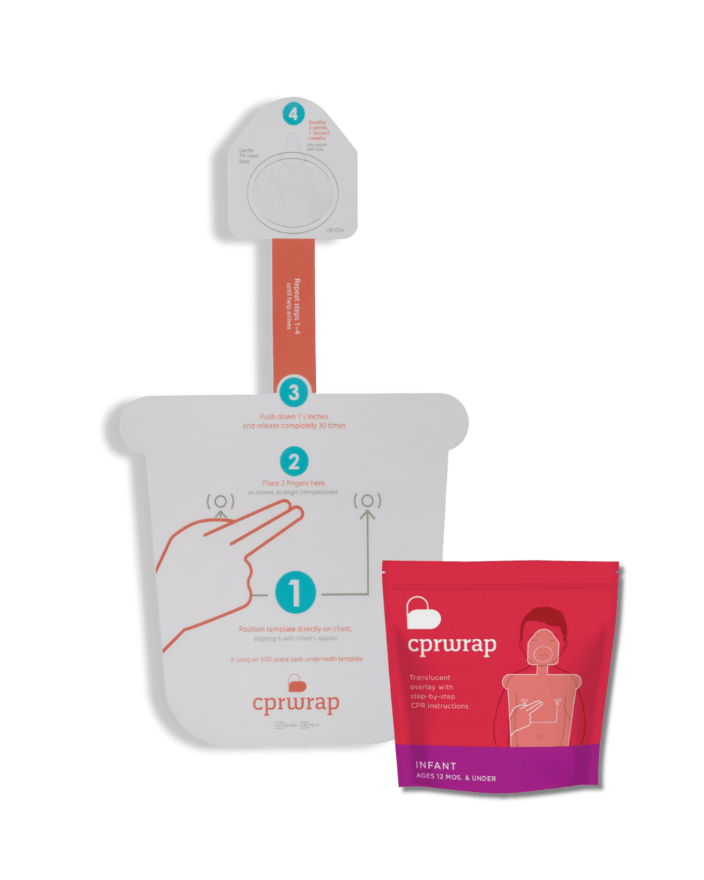 Infant CPRWrap™ Aid, Ages 12 Mos. & Under - Mac's Got More