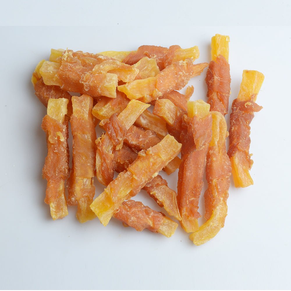 Jack PetPals Crafted Bite Chicken Sweet Potato Dog Treats (12oz) - Mac's Got More