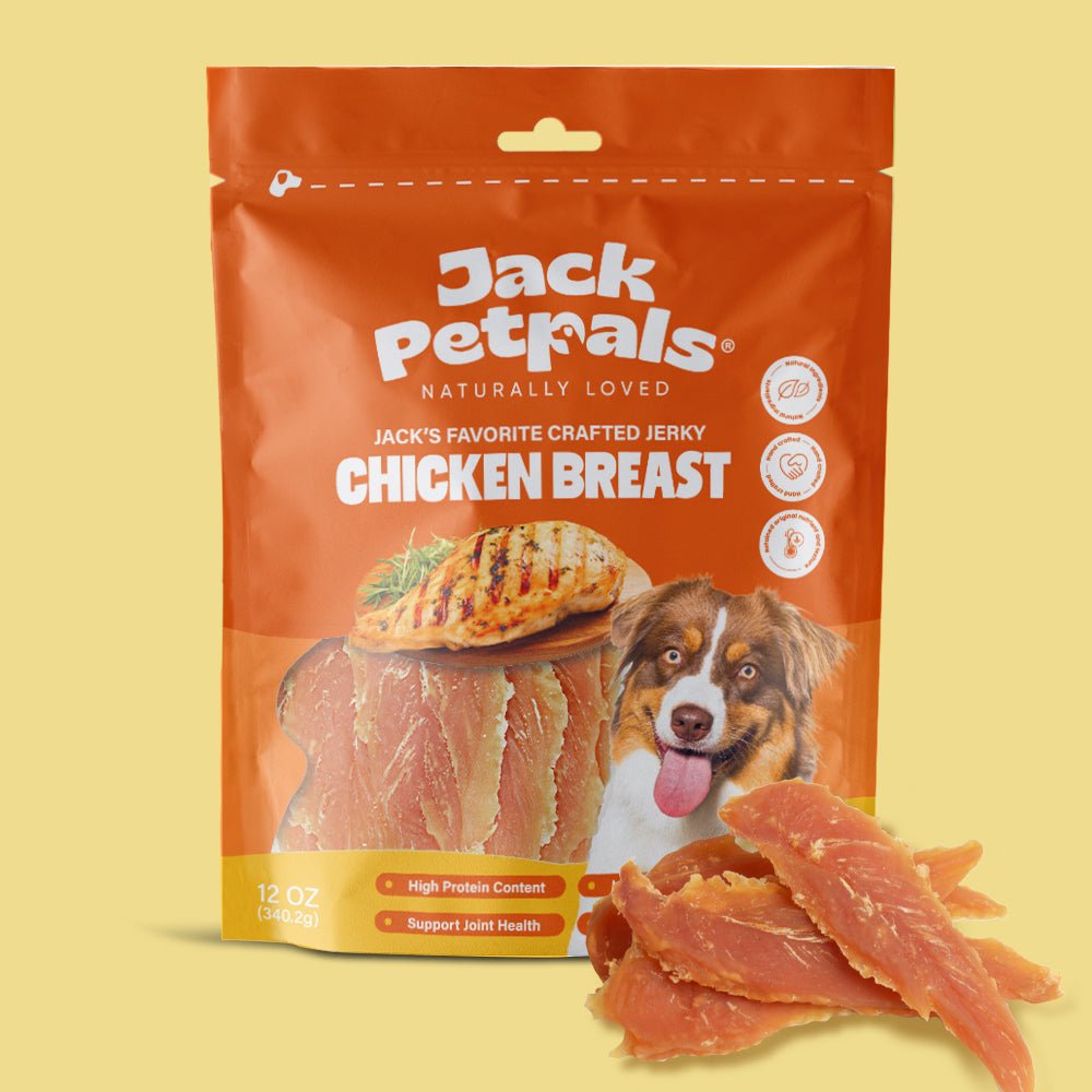 Jack PetPals Handcrafted Jerky Chicken Breast Dog Treats (12oz) - Mac's Got More