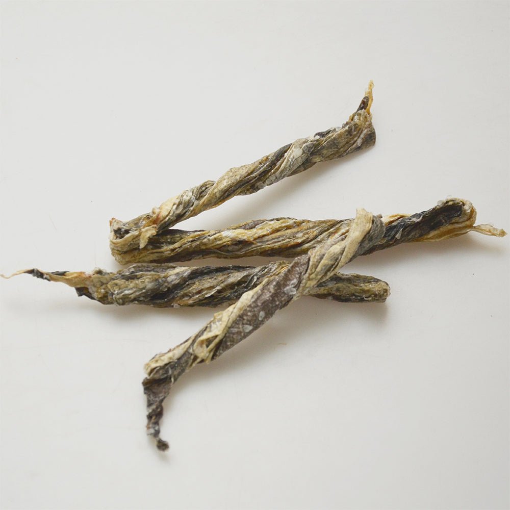 Jack PetPals Seafood Feast Codfish Skin Treat Chews (6oz) - Mac's Got More