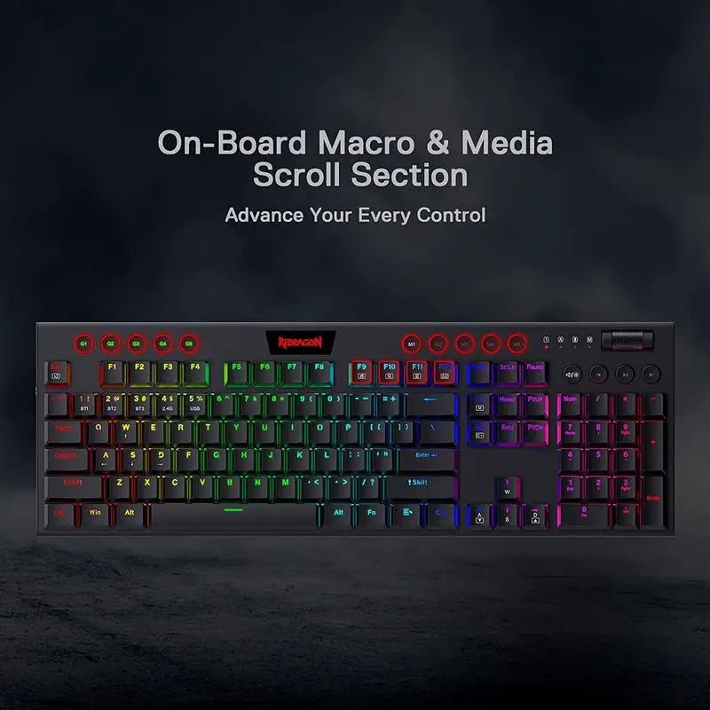 K618 Horus Wireless RGB Mechanical Keyboard - Mac's Got More