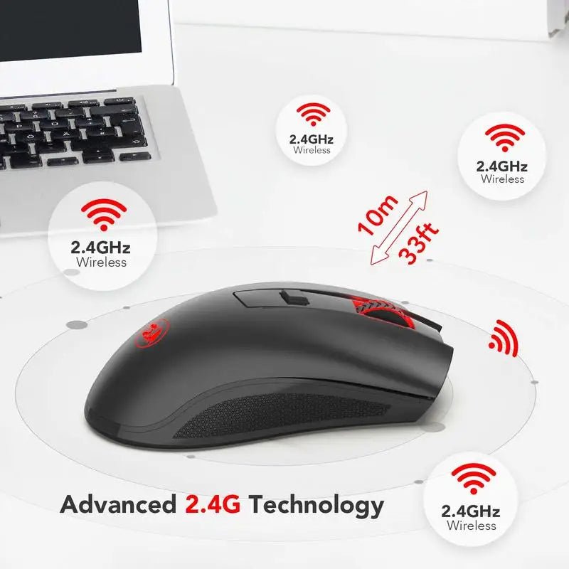 M652 Optical 2.4G Wireless Mouse with USB Receiver - Mac's Got More