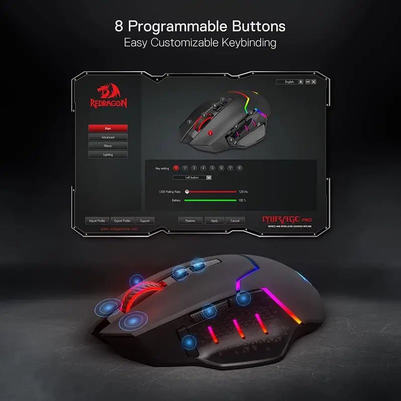 M690 PRO Wireless Gaming Mouse - Mac's Got More