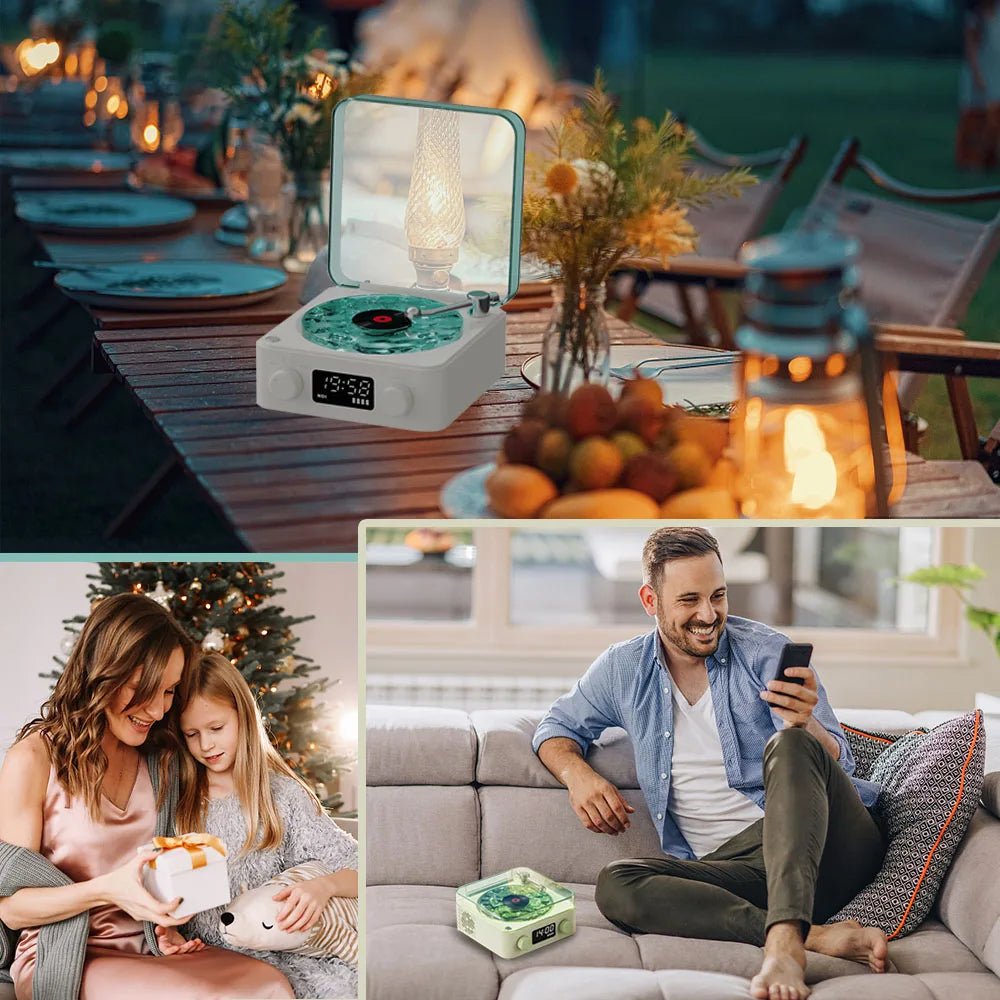 Mini Retro Bluetooth Speaker – Sound Sleep Meets Vintage Vibes - Mac's Got More