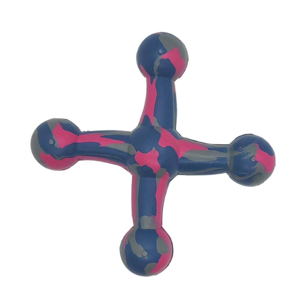 Natural Rubber Jack Dog Toy – Durable, Non - Toxic Chew Toy for Engaging Play and Enhanced Agility - Mac's Got More