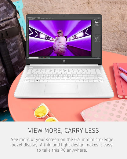 HP 14" 14DQ0052DX  Intel Celeron N4120  White  4 GB/64 GB  Windows 11