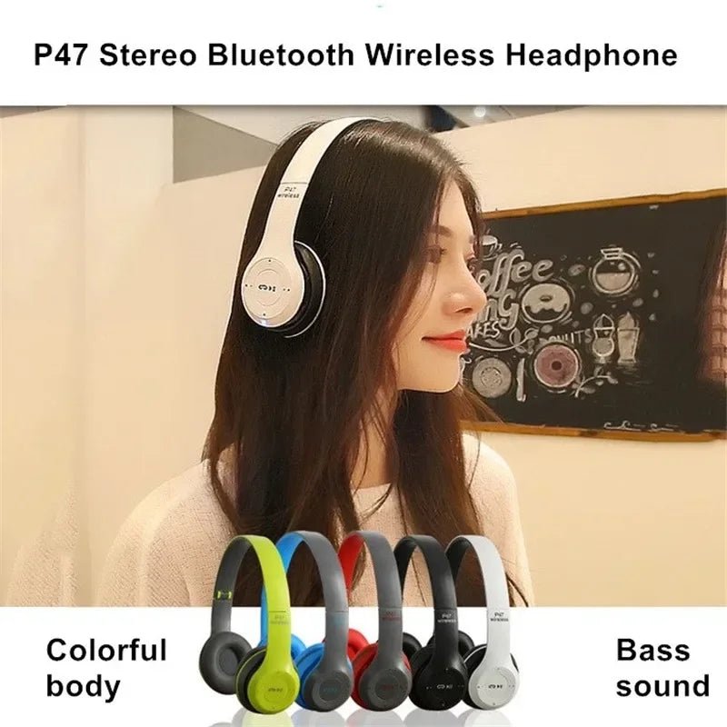 P47 Bluetooth 5.0 Wireless Headphone - Mac's Got More