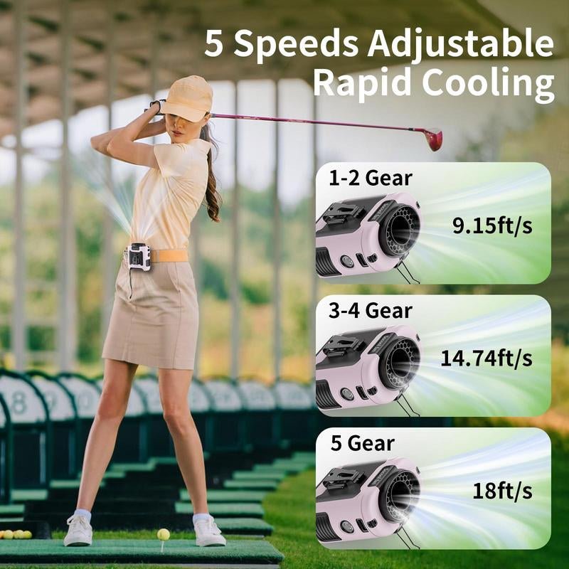 Portable 10,000mAh Power Bank: 3 - in - 1 Fan, Torch & LED Light - Mac's Got More