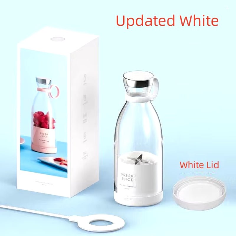 Portable Blender Juicer 350ML Mixeur Wireless Rechargeable Mini USB Juicer Cup Fruit Mixer Travel Bottle Smoothie Extractor - Mac's Got More