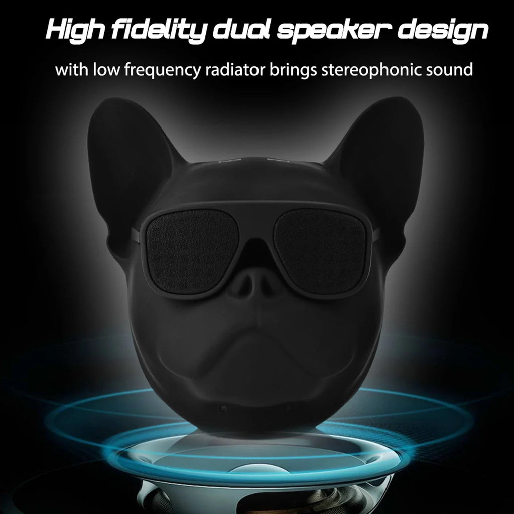 Portable Bluetooth Speaker Dog Shaped Stereo Subwoofer - Mac's Got More