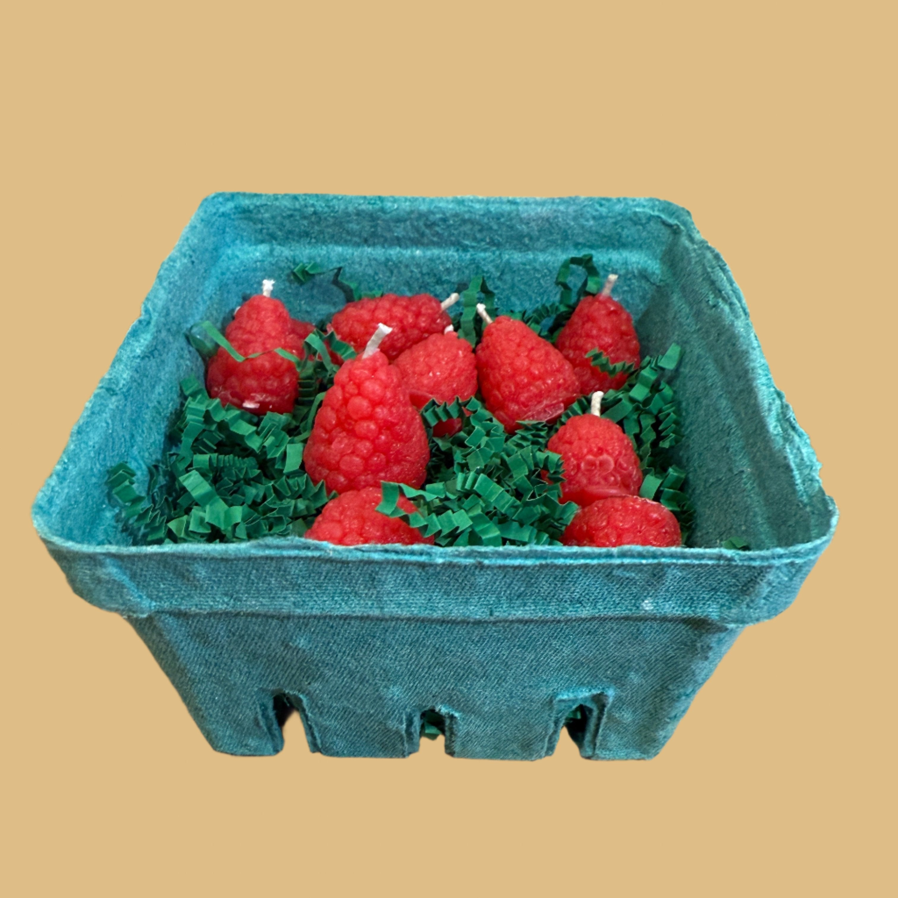 Raspberry Beeswax Birthday Candles - Mac's Got More