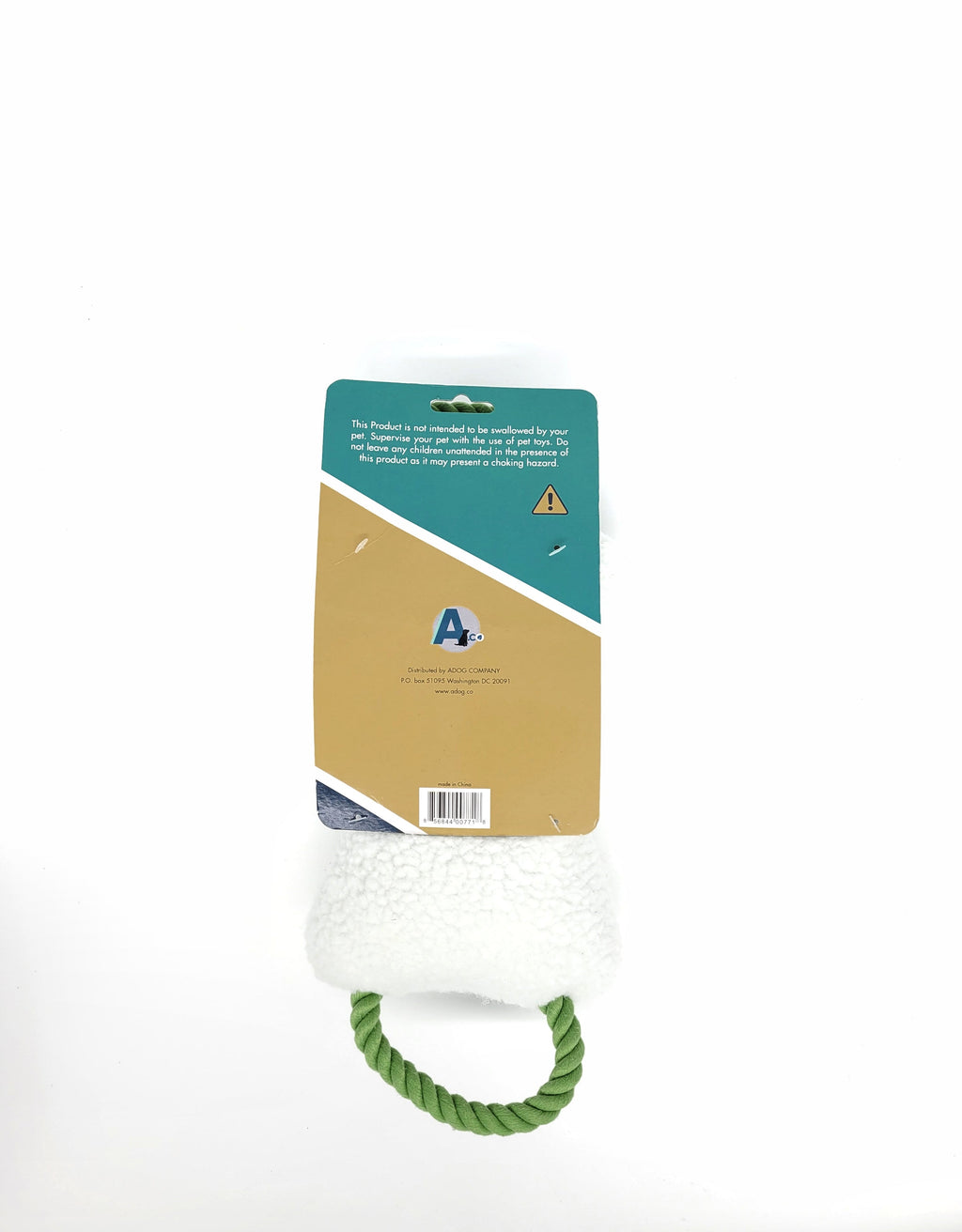 Retro Soldier with Squeaker & Crinkle Paper Plush Dog Toy - Mac's Got More