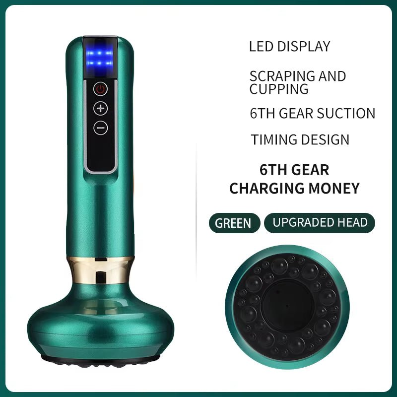 SculptEase™ Magnetic Cupping Massager: Rechargeable Body & Cellulite Scraping Machine - Mac's Got More