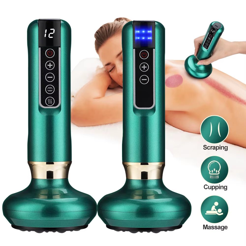 SculptEase™ Magnetic Cupping Massager: Rechargeable Body & Cellulite Scraping Machine - Mac's Got More