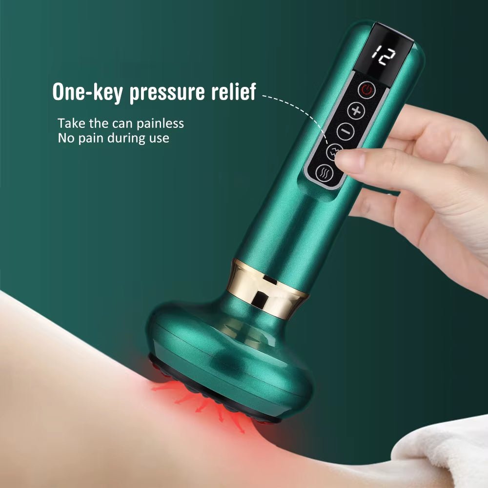 SculptEase™ Magnetic Cupping Massager: Rechargeable Body & Cellulite Scraping Machine - Mac's Got More