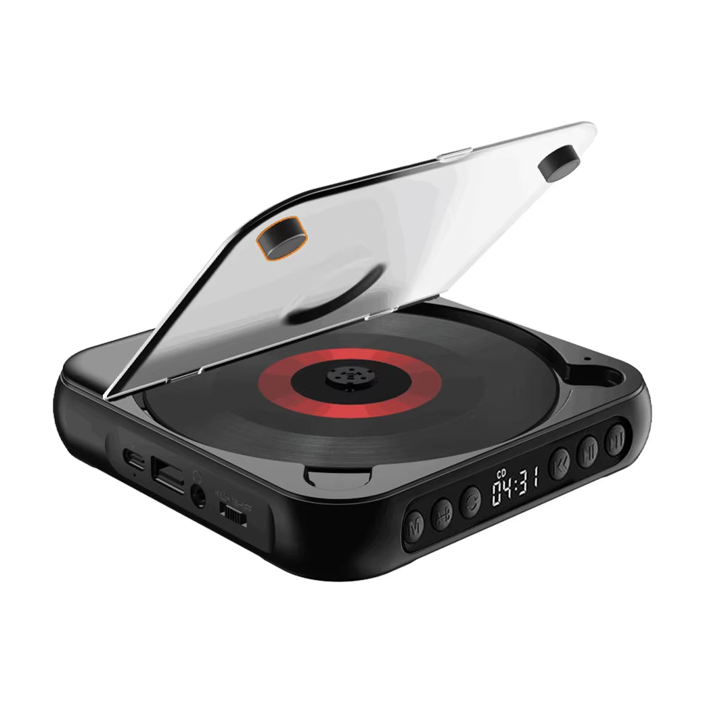 SpinWave™ Portable CD & Bluetooth Music Player – Classic Sound Meets Modern Freedom - Mac's Got More