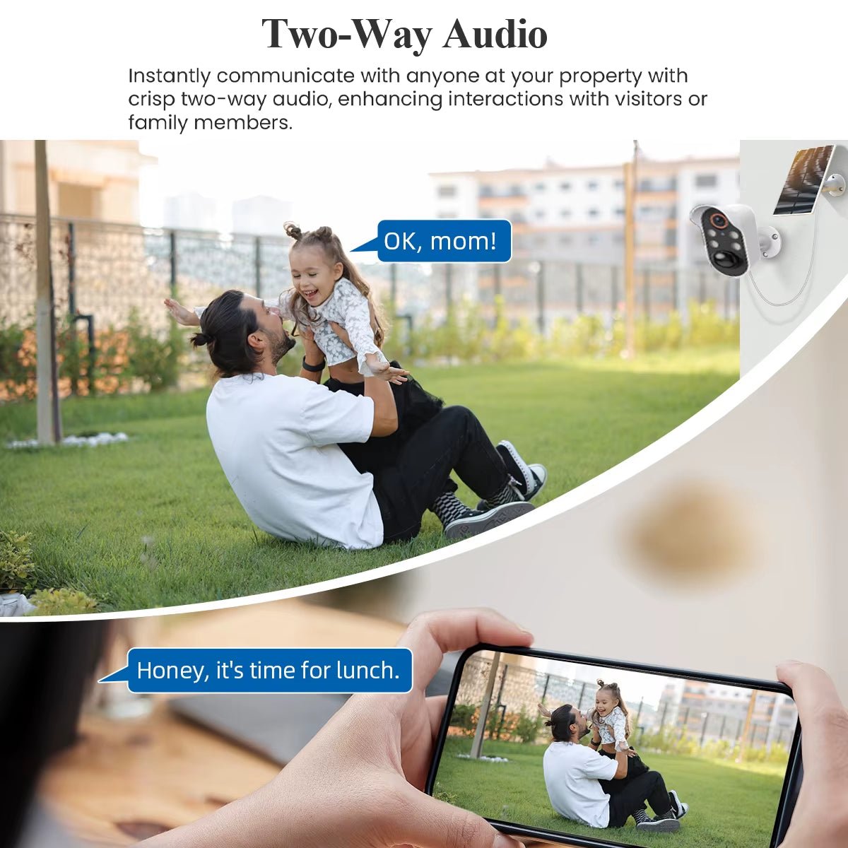 SunGuard 360: Solar - Powered WiFi PTZ Security Camera with 1080P HD Surveillance - Mac's Got More