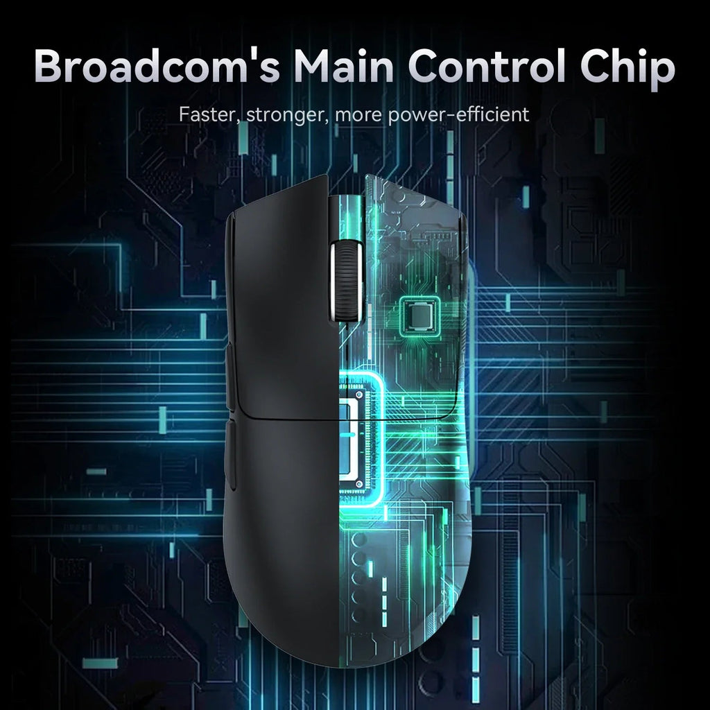 Tri - Mode Connection 2.4GHz/Wired/Bluetooth PAW3311 22000DPI 400IPS RGB PC Gaming Mouse - Mac's Got More
