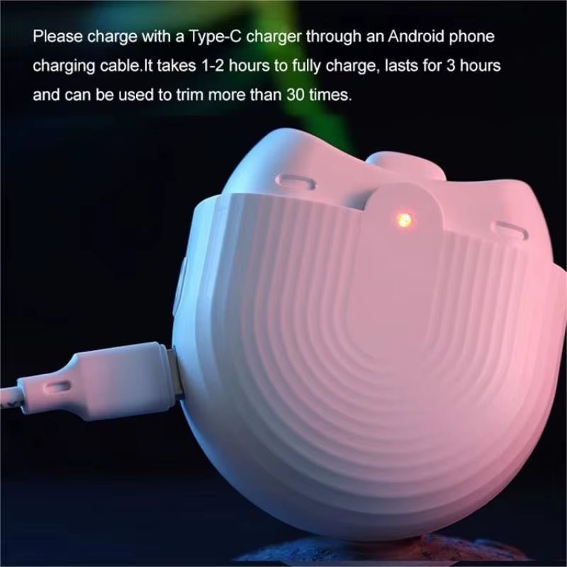 TrimEase Pro: Electric Nail Clippers with Light – Safe, Smooth & Effortless Grooming for All Ages - Mac's Got More