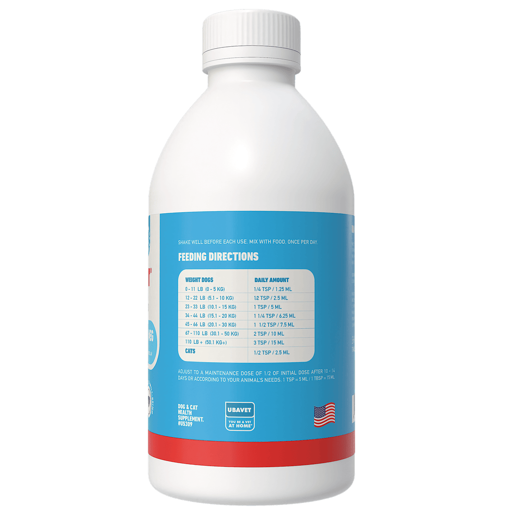UBAVET Joint Power MEG Maximum Joint Support Liquid for Dogs & Cats - Mac's Got More