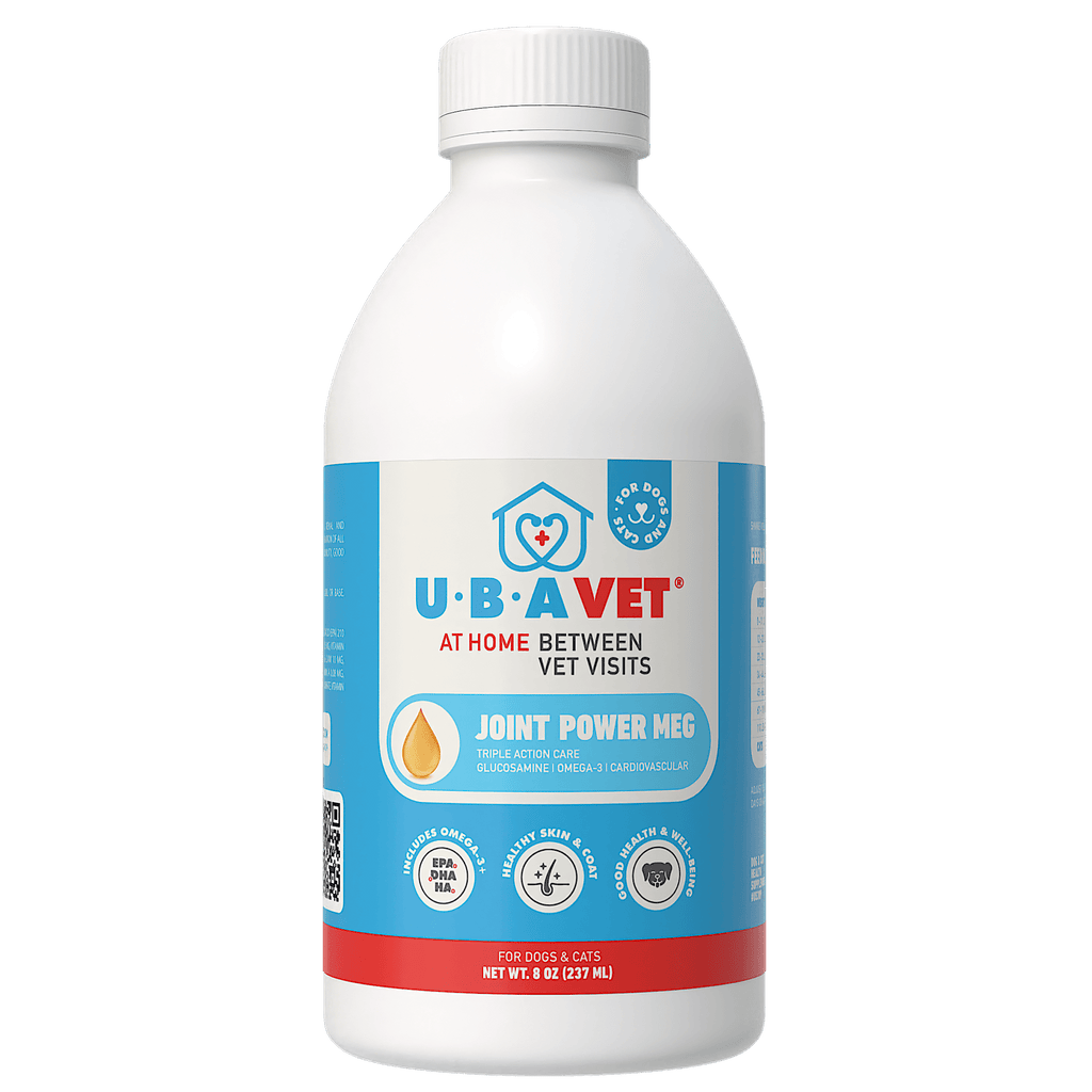 UBAVET Joint Power MEG Maximum Joint Support Liquid for Dogs & Cats - Mac's Got More