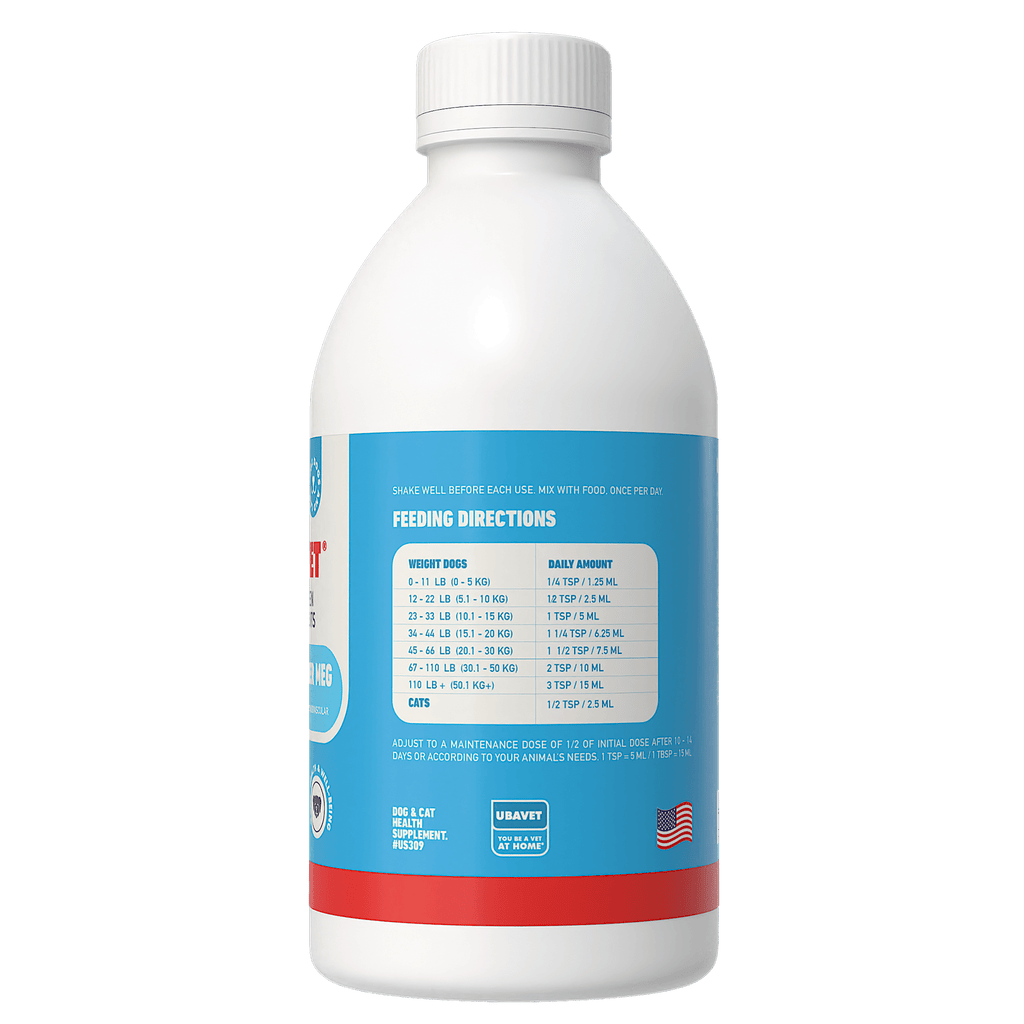 UBAVET Joint Power MEG Maximum Joint Support Liquid for Dogs & Cats - Mac's Got More