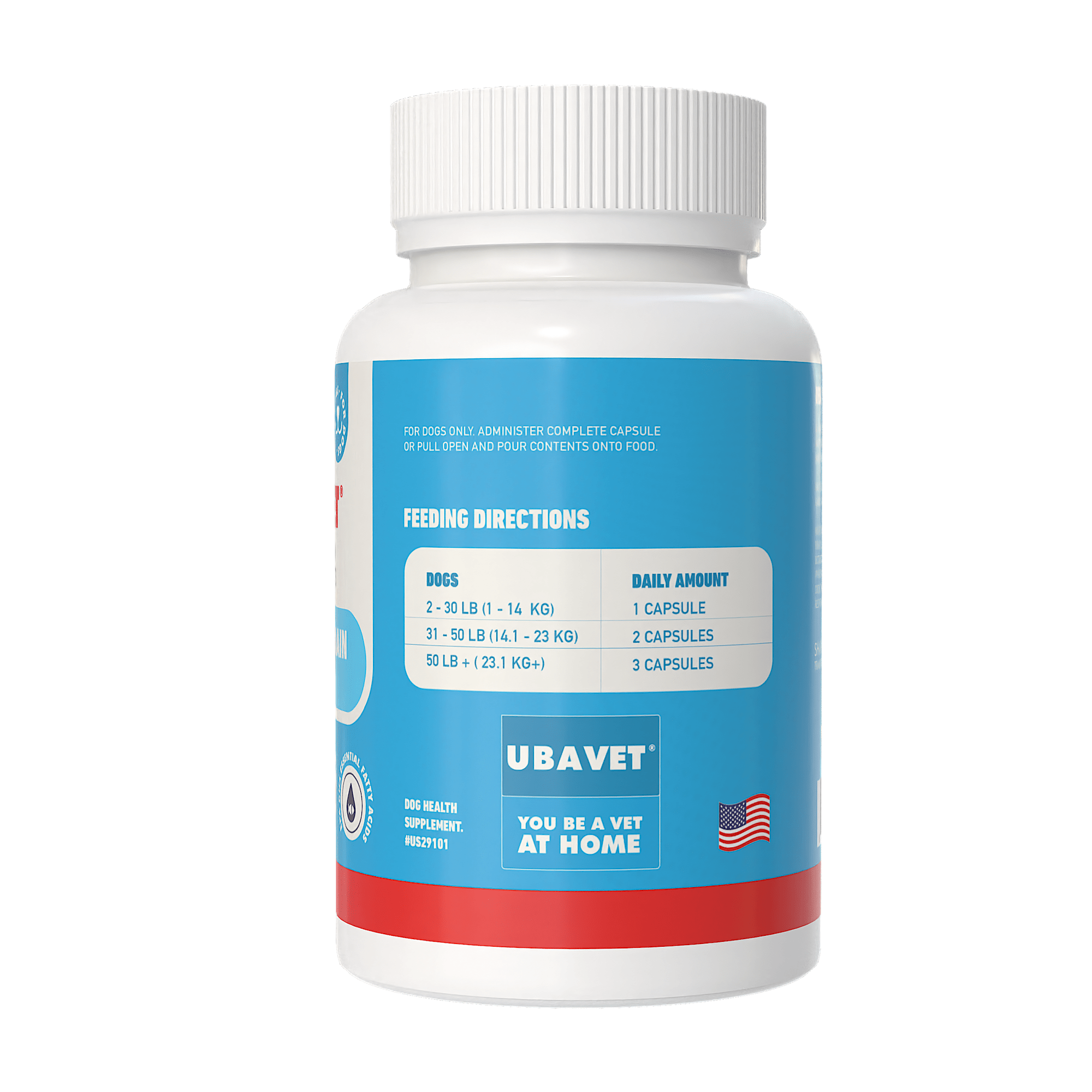 UBAVET Memory & Brain Support for Senior Dogs – 90 ct Cognitive Health Supplement - Mac's Got More