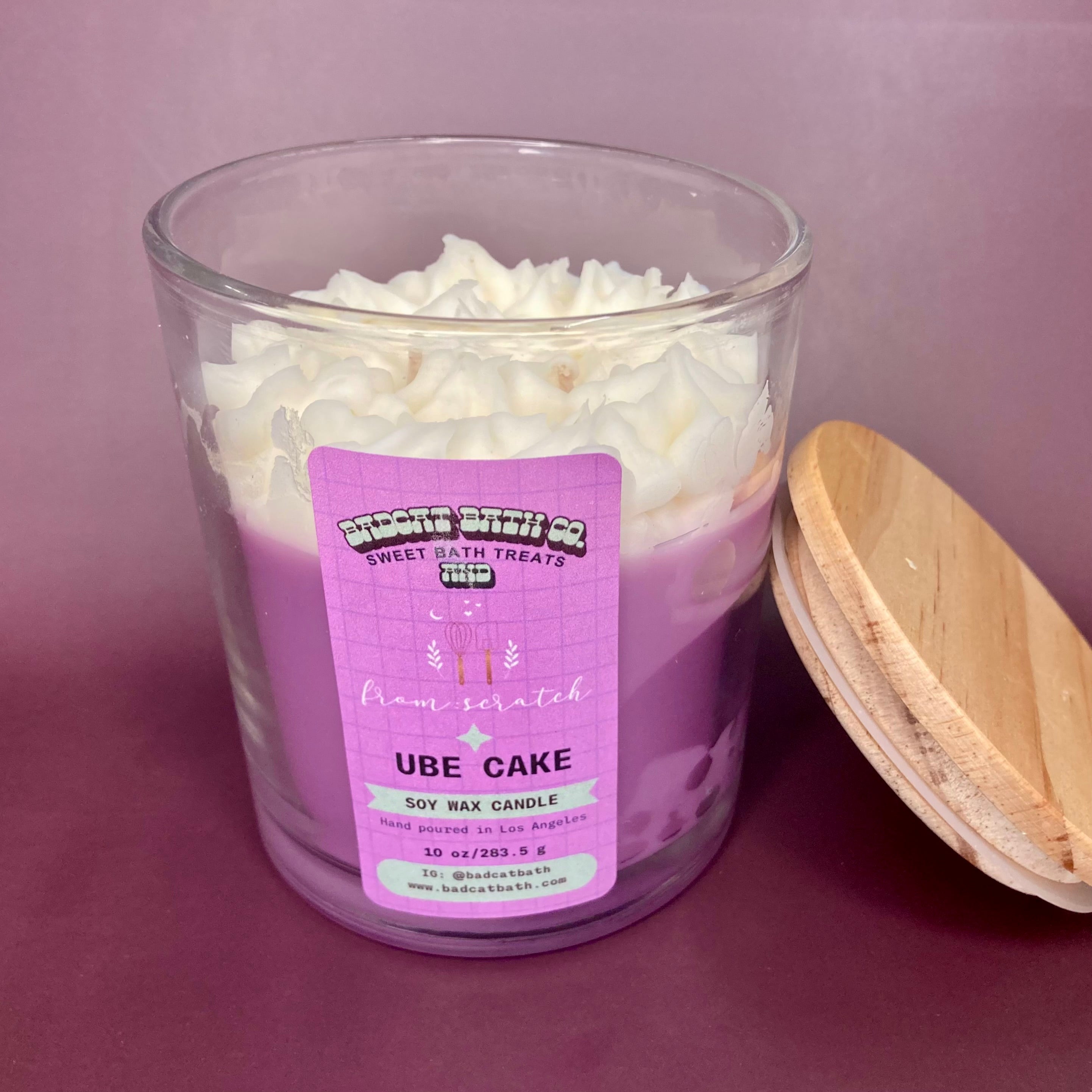 Ube Cake Candle - Mac's Got More