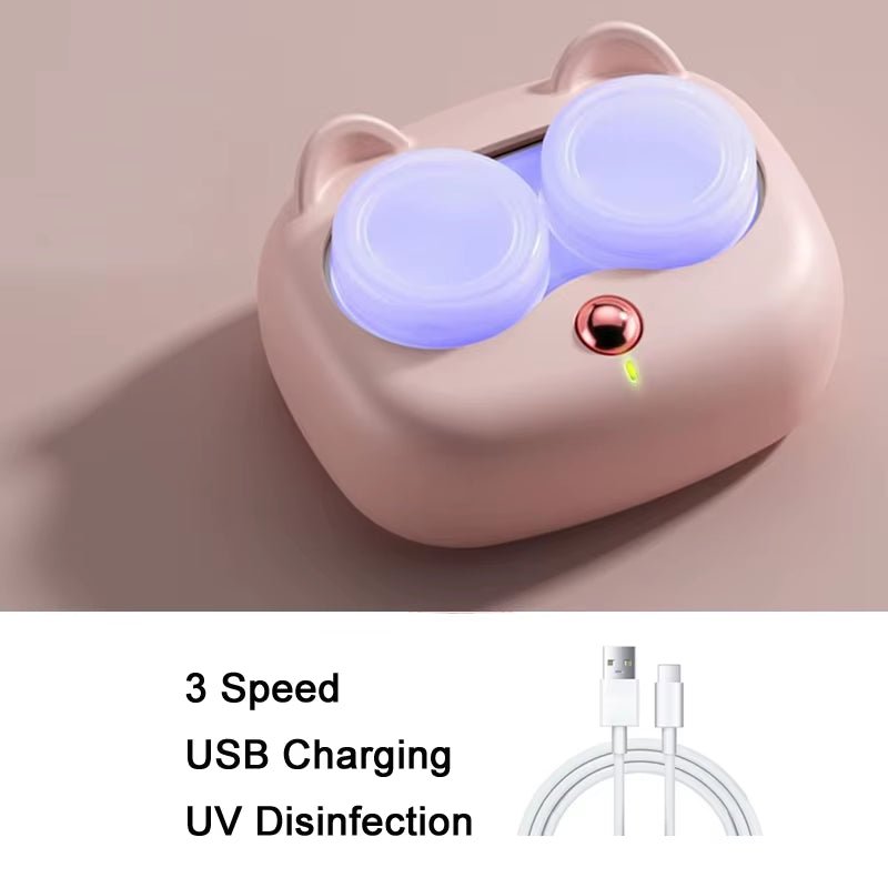 Ultrasonic Contact Lens Cleaner – Deep Clean, Gentle Care, Crystal Clear Vision - Mac's Got More