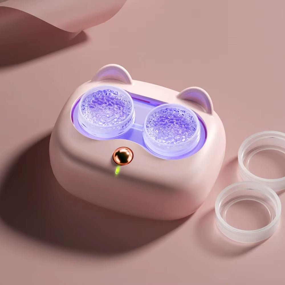 Ultrasonic Contact Lens Cleaner – Deep Clean, Gentle Care, Crystal Clear Vision - Mac's Got More