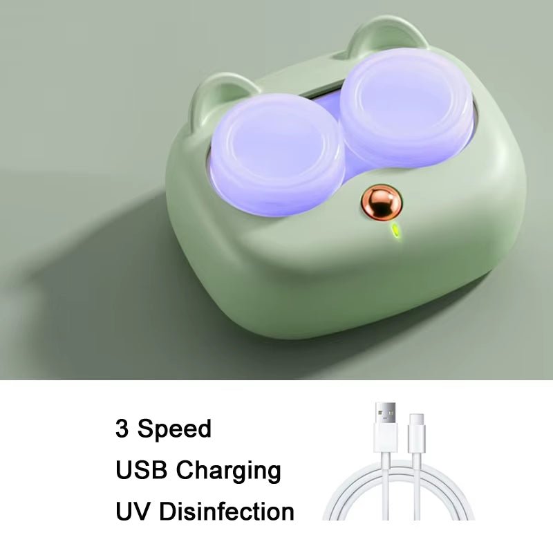 Ultrasonic Contact Lens Cleaner – Deep Clean, Gentle Care, Crystal Clear Vision - Mac's Got More