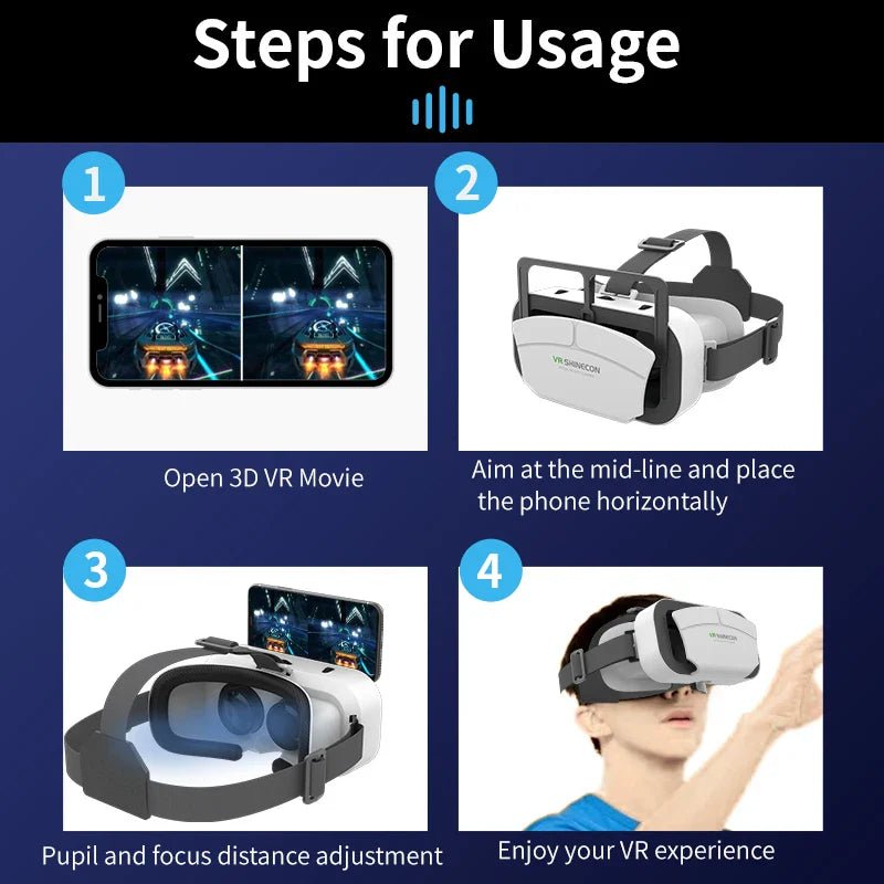 Virtual Reality VR Glasses Headset - Mac's Got More