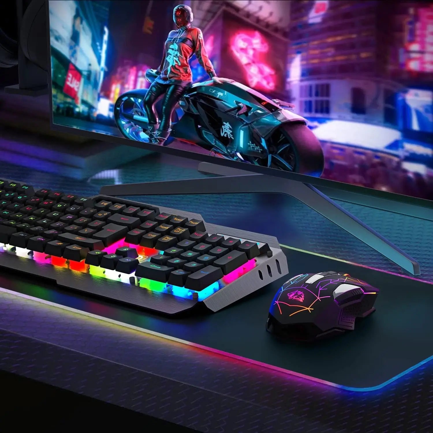 X18 Wireless Gaming Mouse 2.4G 7 RGB - Mac's Got More