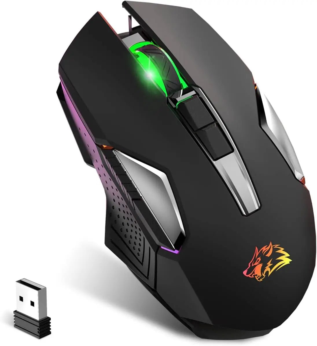 X18 Wireless Gaming Mouse 2.4G 7 RGB - Mac's Got More