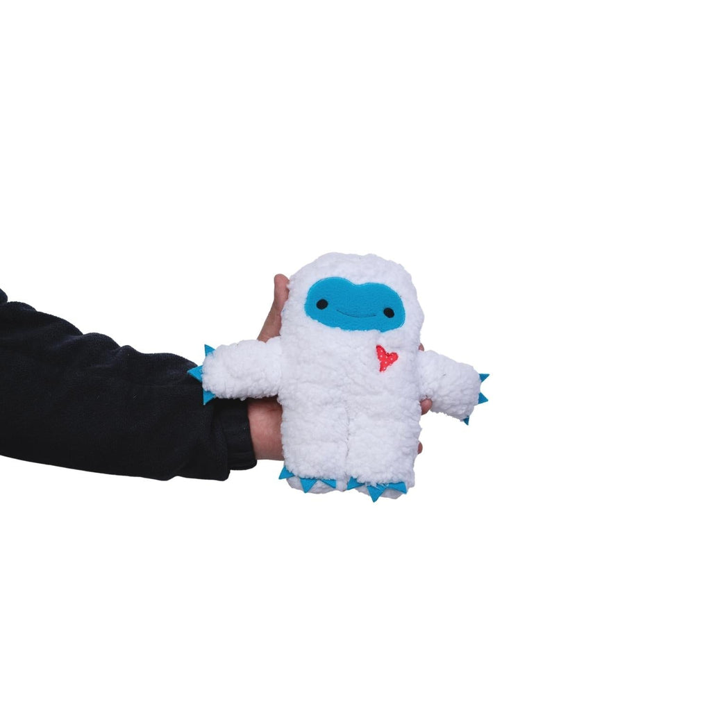 Yeti & Snowman Plush Dog Toy Gift Set – with Squeaker & Crinkle Paper for Fun Play - Mac's Got More