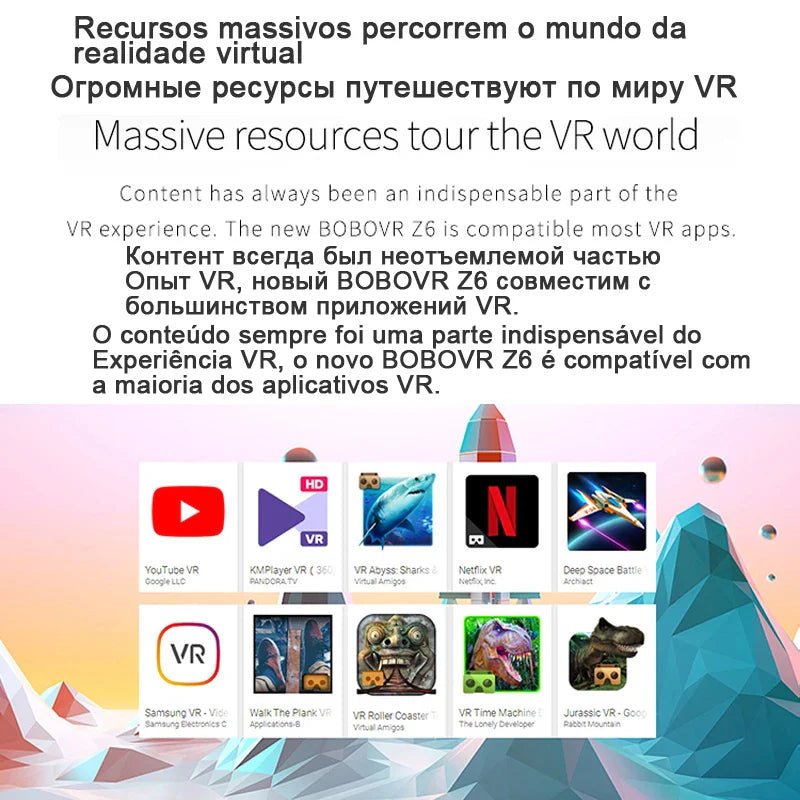 Z6 Casque Helmet 3D VR Glasses - Mac's Got More